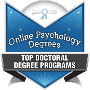 Badge - Online Psyc Degrees - Top Doctoral Degree Programs